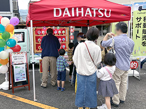 Nibako出店の様子